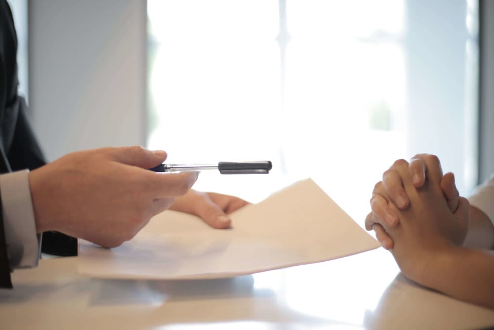 A document being reviewed as part of a mortgage qualifying assessment